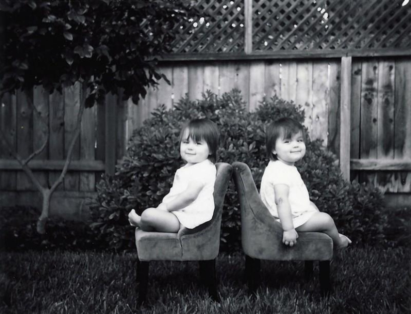 When there are twin girls in the family