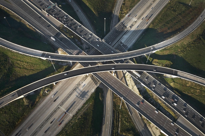 Where the Roads Divide: Aerial Photography by Peter Andrew Where the Roads Divide: Aerial Photography by Peter Andrew