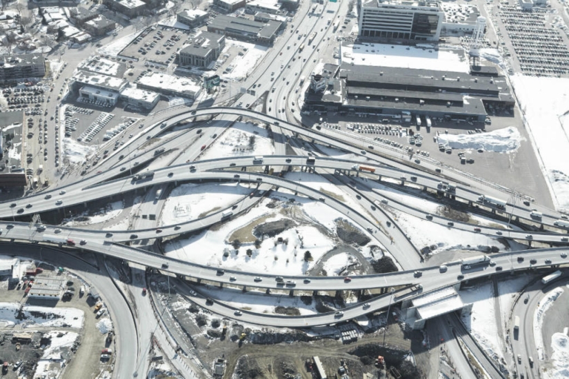 Where the Roads Divide: Aerial Photography by Peter Andrew Where the Roads Divide: Aerial Photography by Peter Andrew