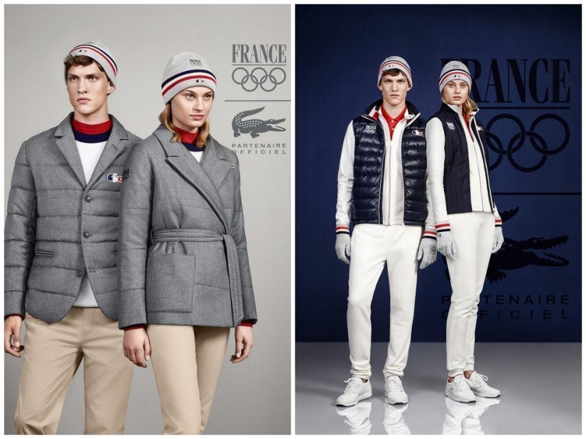 Who dresses the Olympic teams
