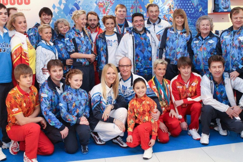 Who dresses the Olympic teams