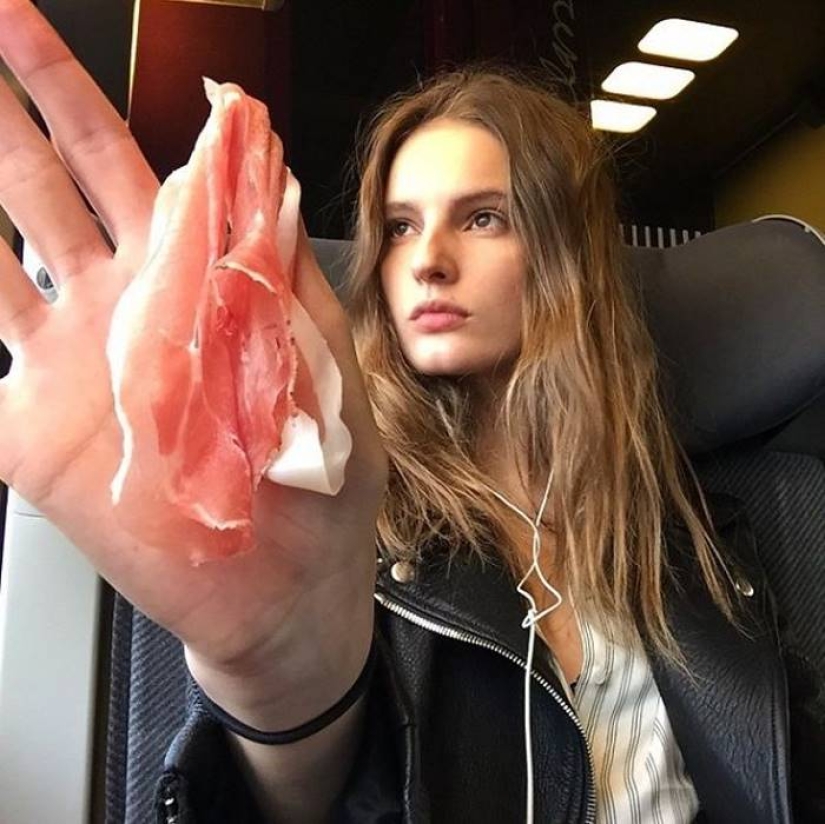 Who said models don&#39;t have a sense of humor? Funny Instagram Tilda Lindstam