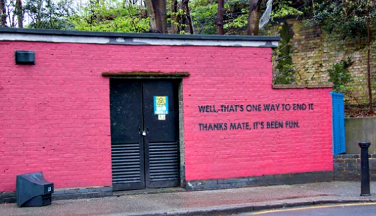 Who wins: the experiment of a street artist with the authorities has been successfully completed Who wins: the experiment of a street artist with the authorities has been successfully completed