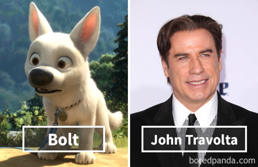 Whose voices were spoken by the characters of Western cartoons in the original