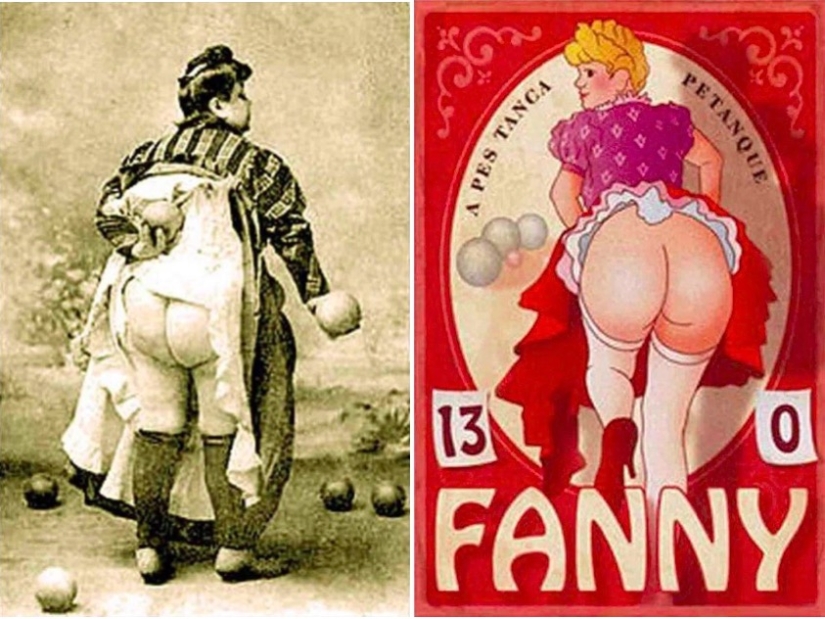 Why do the French kiss the village waitress on the fifth point