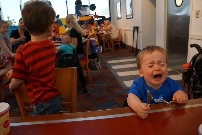 Why is my son crying