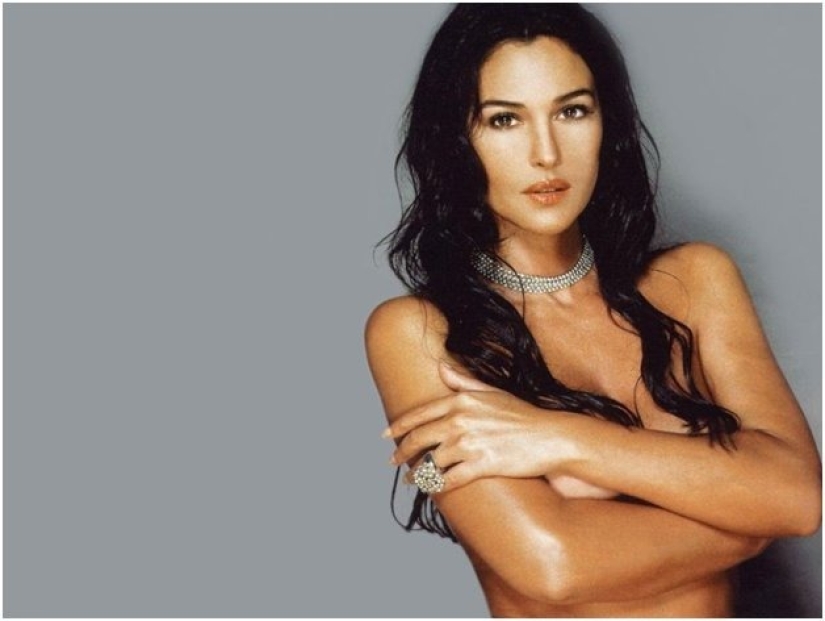 Why the beauty of young Monica Bellucci conquered the world: a selection of photos