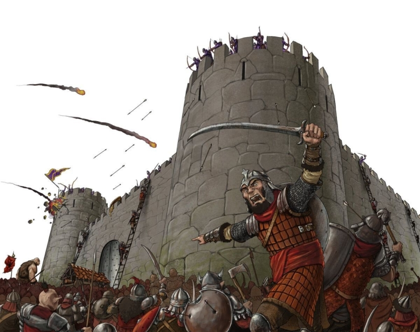 Why were castles built? Why couldn't they be bypassed? Why were castles built? Why couldn't they be bypassed?