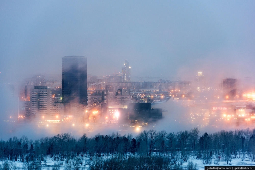 Winter Krasnoyarsk Winter Krasnoyarsk