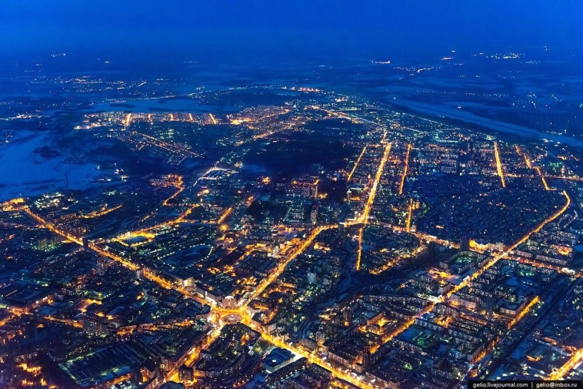 Winter photos of Novosibirsk