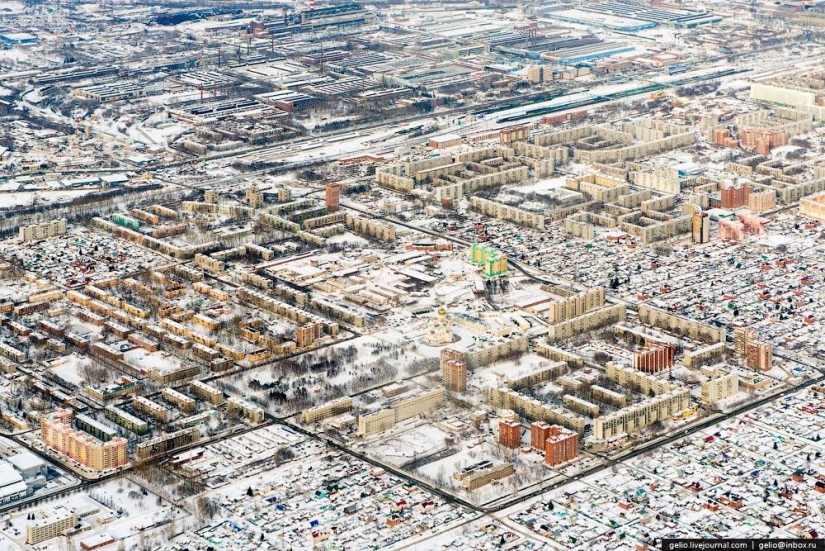 Winter photos of Novosibirsk