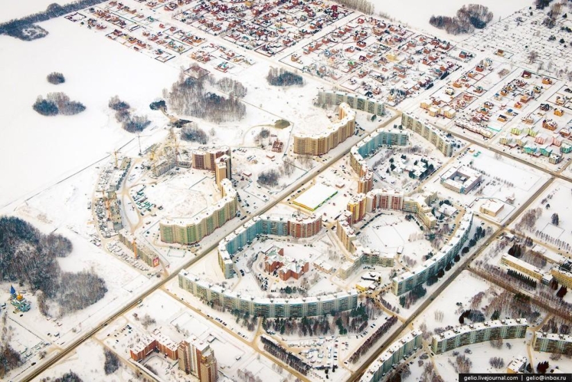 Winter photos of Novosibirsk