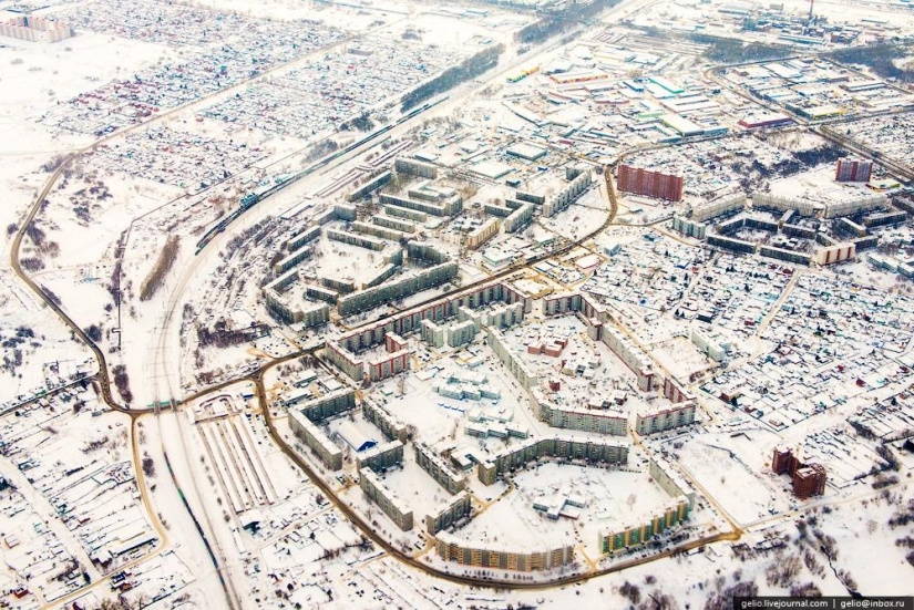 Winter photos of Novosibirsk