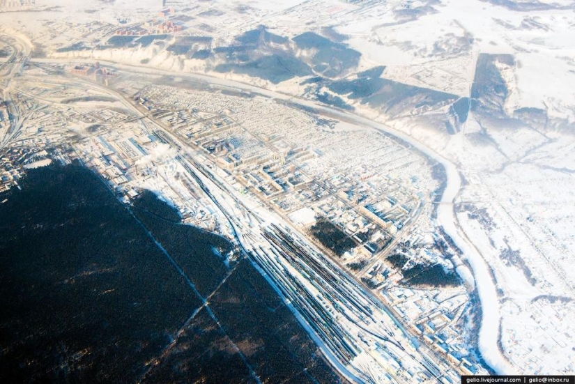 Winter photos of Novosibirsk