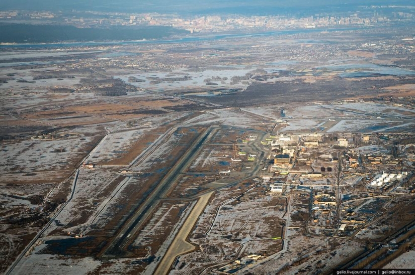 Winter photos of Novosibirsk