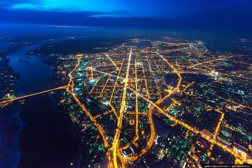 Winter photos of Novosibirsk