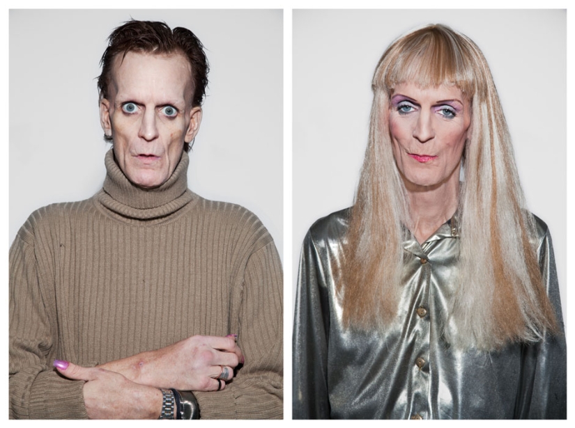 With light makeup With light makeup