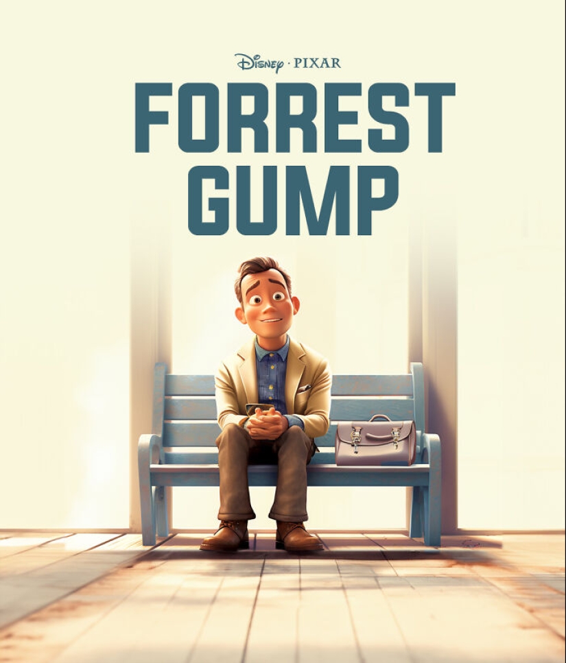 With The Help Of Photoshop And AI, I Reimagined Famous Movies In Disney’s Pixar Style