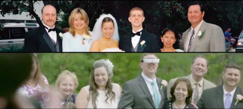 With the help of smart glasses, an almost blind guy was able to see his wife for the first time