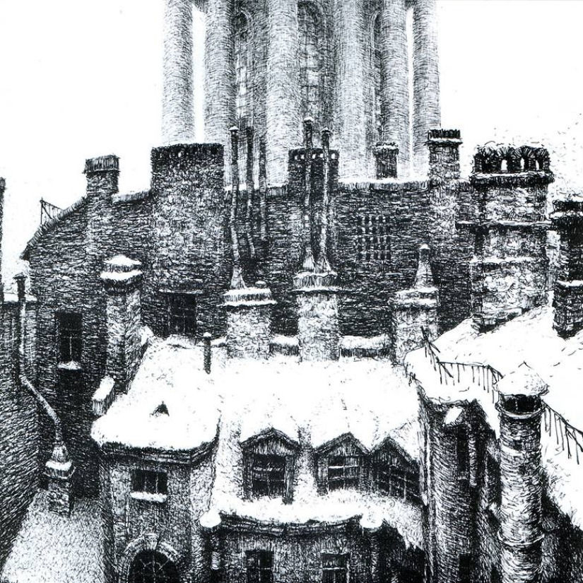 Wonderful drawings from the author of the coat of arms of Russia