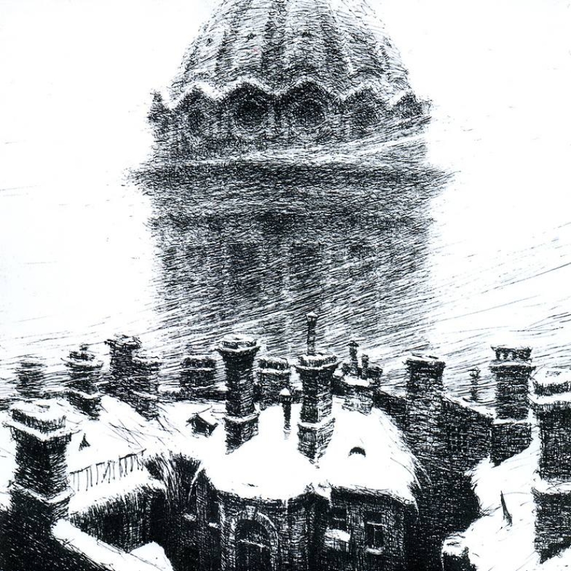 Wonderful drawings from the author of the coat of arms of Russia