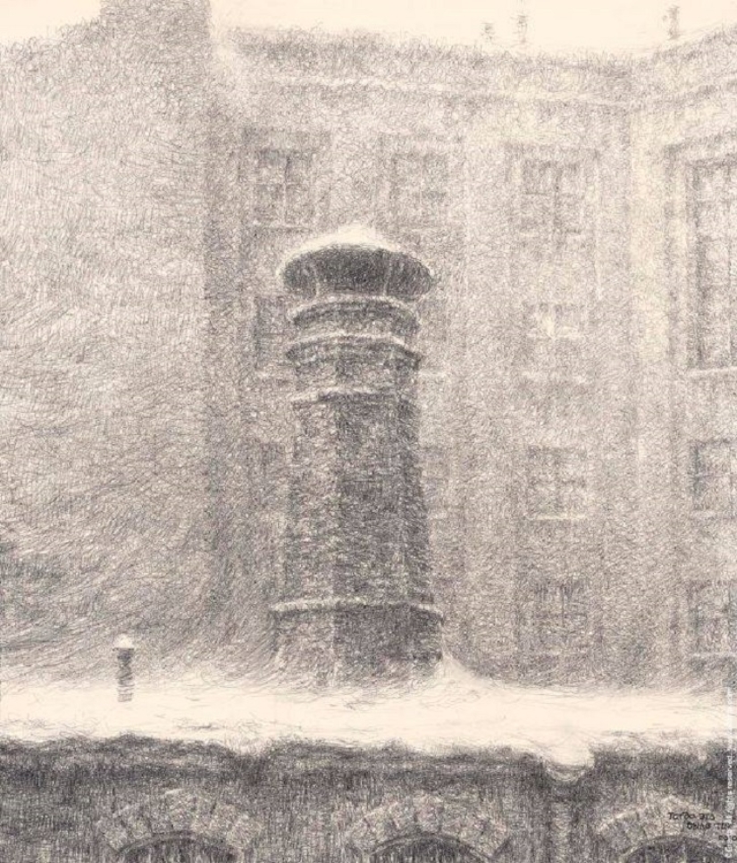 Wonderful drawings from the author of the coat of arms of Russia