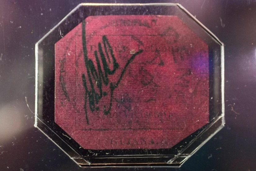 World&#39;s Most Expensive British Guiana Postage Stamp to Be Auctioned in New York