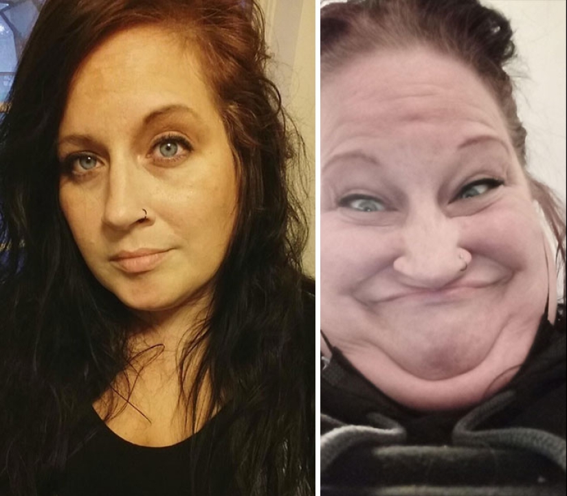 “You Are So Beaut-OHGOD!”: 14 Hilarious Before-And-After Pictures, As Shared By These Women With A Sense Of Humor