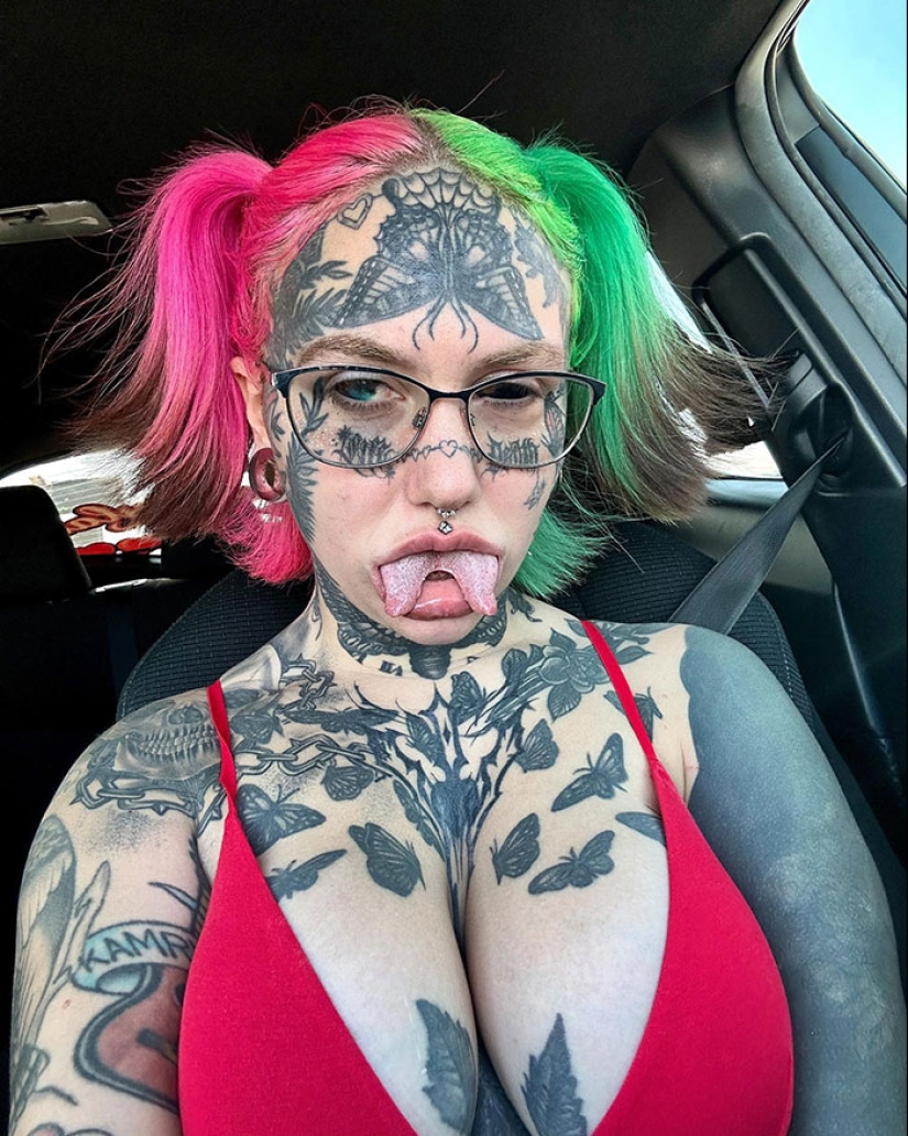 “You Terrify Me”: Woman Who Spent 10 Years Modifying Her Body Gets Slammed For Inked Look