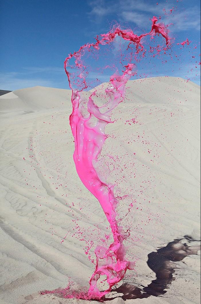 You&#39;ll Never See It Live: Flying Paint Sculptures
