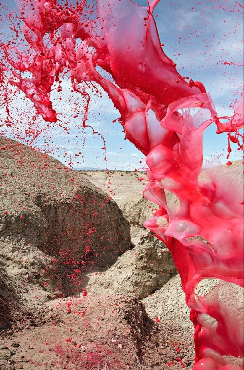 You&#39;ll Never See It Live: Flying Paint Sculptures