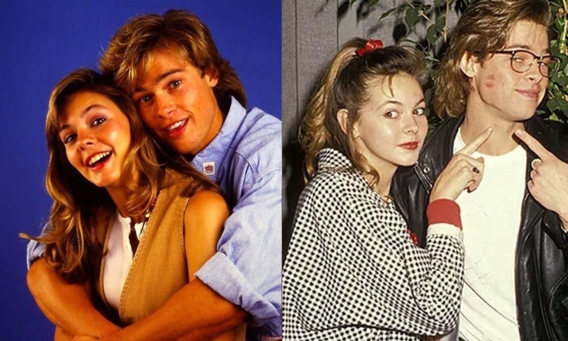 Young and in love: Brad Pitt's women before and after Angelina Jolie