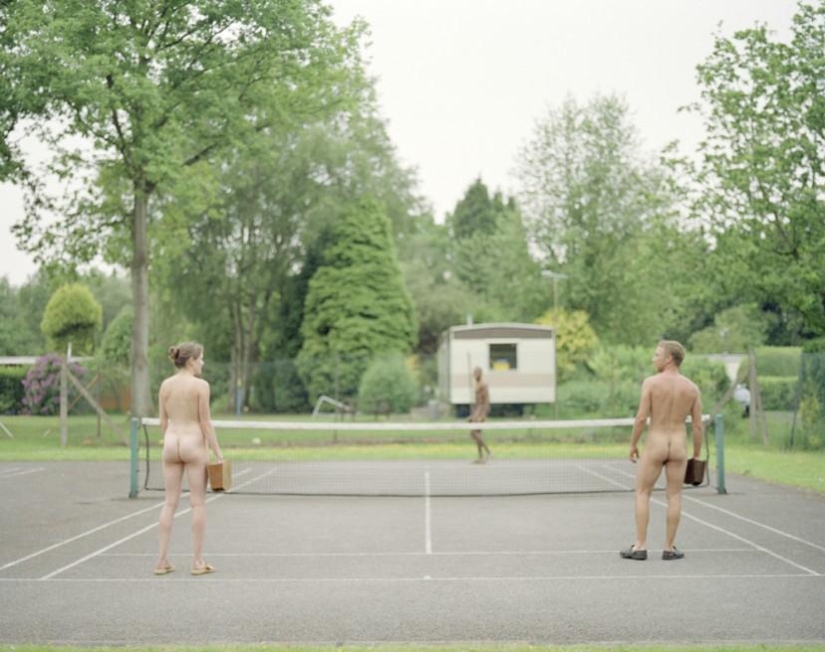 Young British naturists