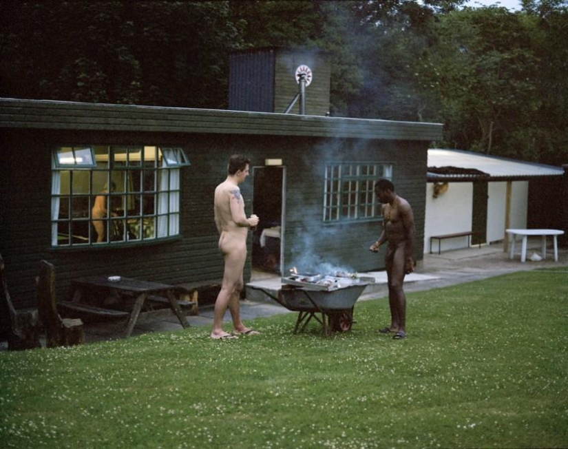 Young British naturists