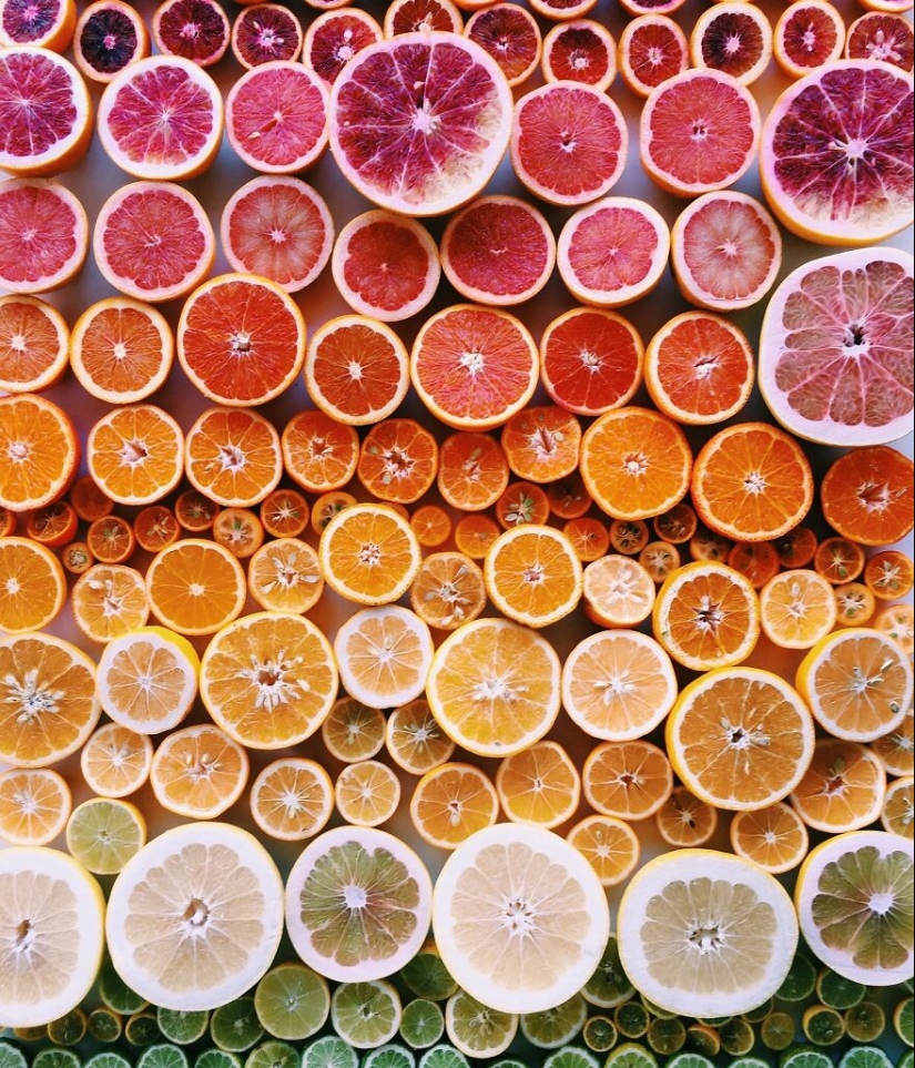 10 cautivadoras fotografías en degradado de artículos comunes por Brittany Wright