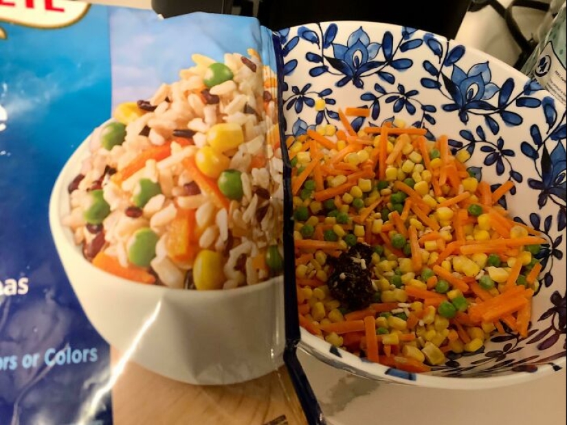 10 comparaciones divertidas y desafortunadas entre las expectativas alimentarias y las expectativas alimentarias. Realidad