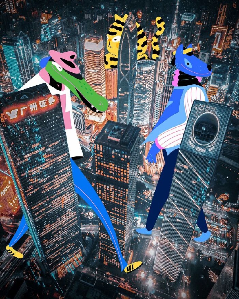 10 divertidos personajes garabateados en calles y paisajes en la serie de viajes de Brolga 10 divertidos personajes garabateados en calles y paisajes en la serie de viajes de Brolga