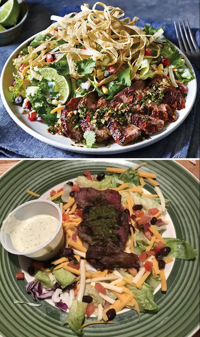 10 Hilarious And Unlucky Comparisons Of Food Expectations VS. Reality
