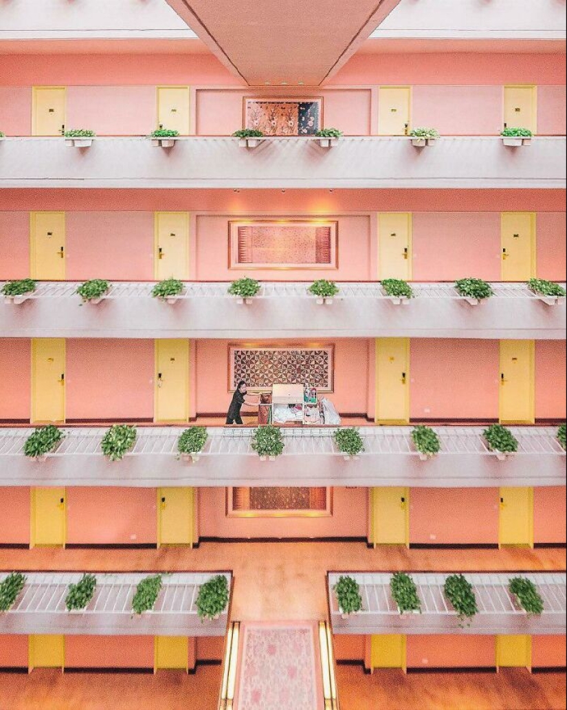 10 momentos estéticamente agradables de "Wes Anderson accidental" que la gente ha capturado en la vida real