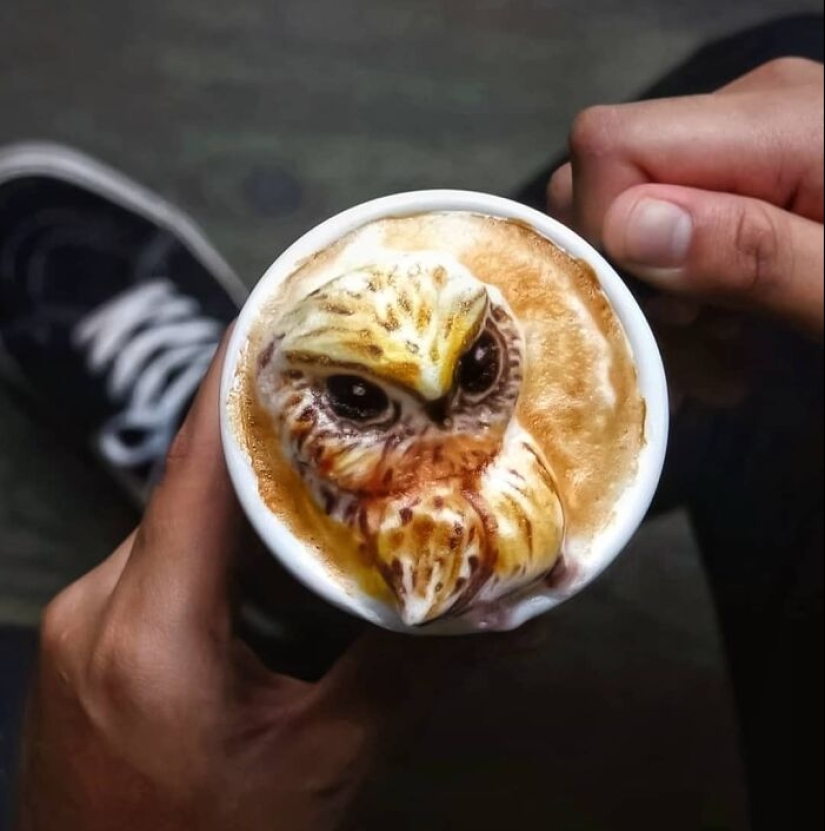 10 ocasiones en las que el Latte Art fue tan impresionante que parecía casi demasiado bueno para beberlo 10 ocasiones en las que el Latte Art fue tan impresionante que parecía casi demasiado bueno para beberlo