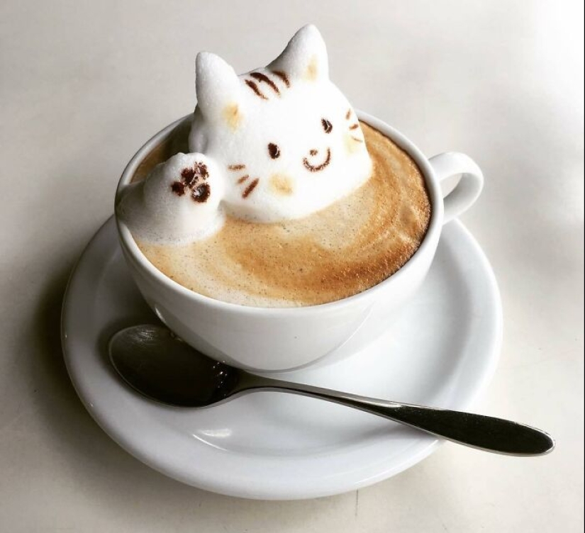 10 ocasiones en las que el Latte Art fue tan impresionante que parecía casi demasiado bueno para beberlo 10 ocasiones en las que el Latte Art fue tan impresionante que parecía casi demasiado bueno para beberlo