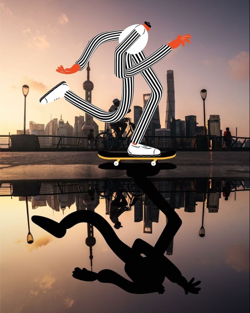 10 Playful Characters Doodled In Streets And Landscapes In The Travel Series By Brolga 10 Playful Characters Doodled In Streets And Landscapes In The Travel Series By Brolga