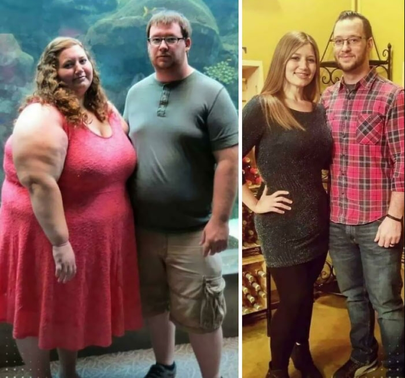 10 veces las personas sorprendieron a todos al perder tanto peso que parecían una persona diferente