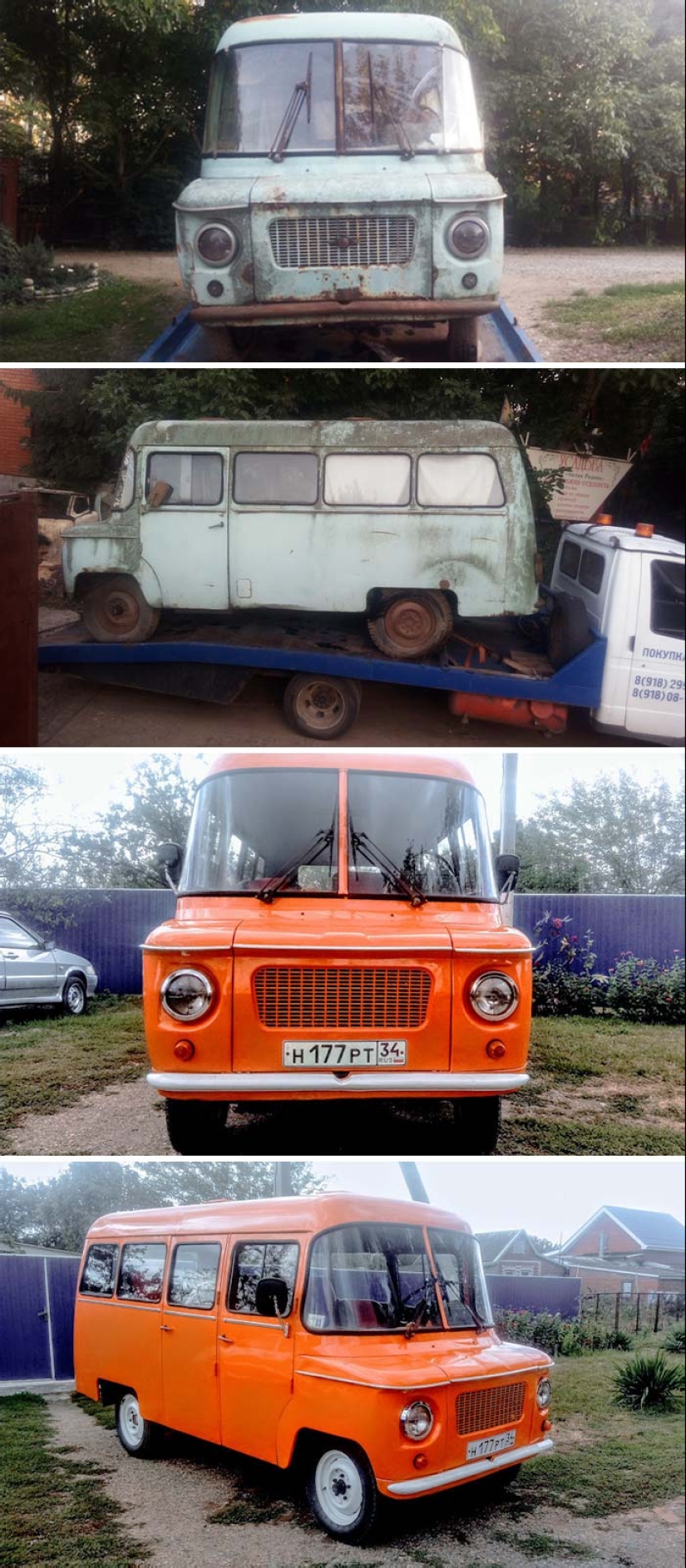 10 veces que los autos destrozados fueron restaurados a su antigua gloria, compartidos en este grupo en línea