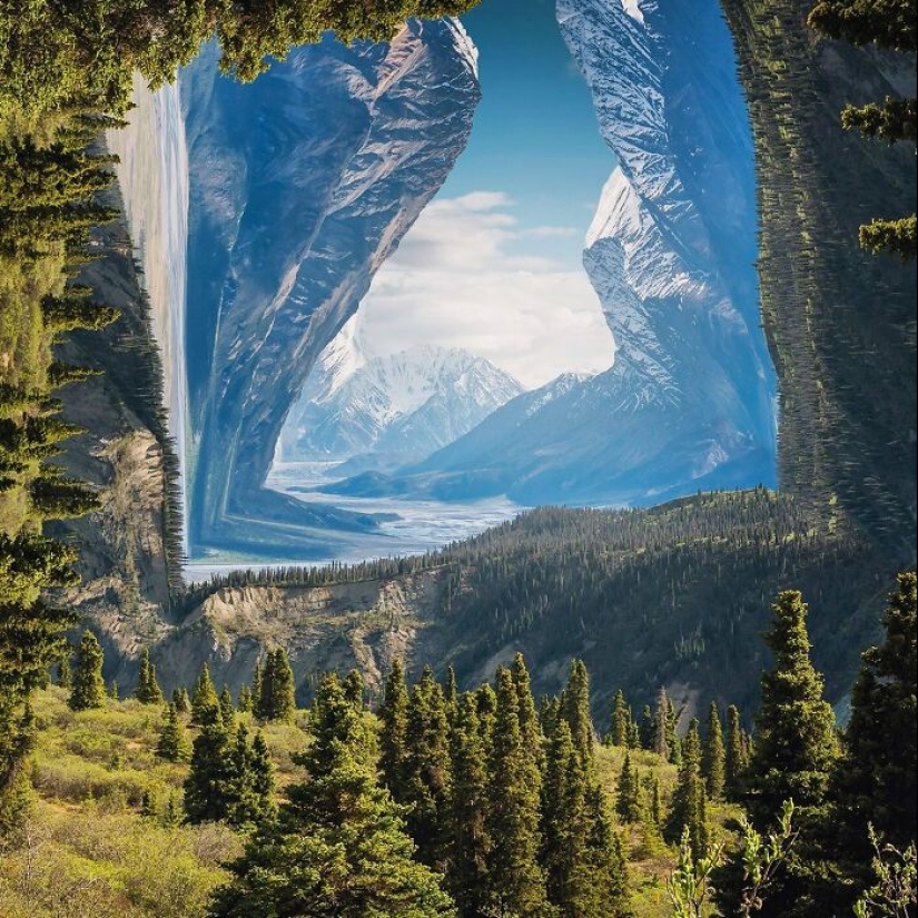 11 Landscapes That Bend The Fabric Of Reality By Indonesian Artist
