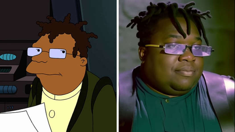 11 Side-By-Side Pics Showing Futurama Characters And Their 80s Sci-Fi Movie Versions 11 Side-By-Side Pics Showing Futurama Characters And Their 80s Sci-Fi Movie Versions