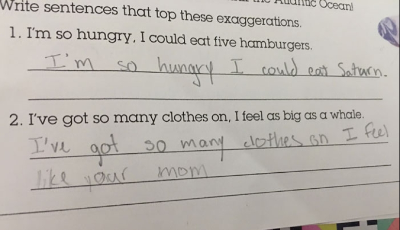 11 Times Children’s Homework Was So Funny It Should’ve Gotten Extra Credit