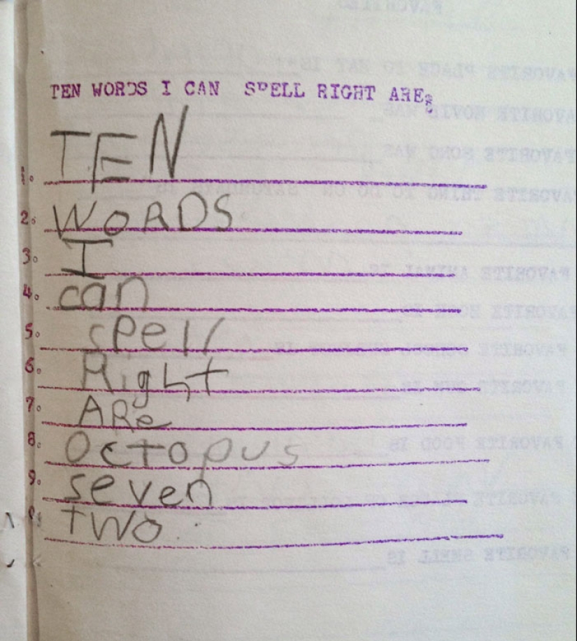 11 Times Children’s Homework Was So Funny It Should’ve Gotten Extra Credit