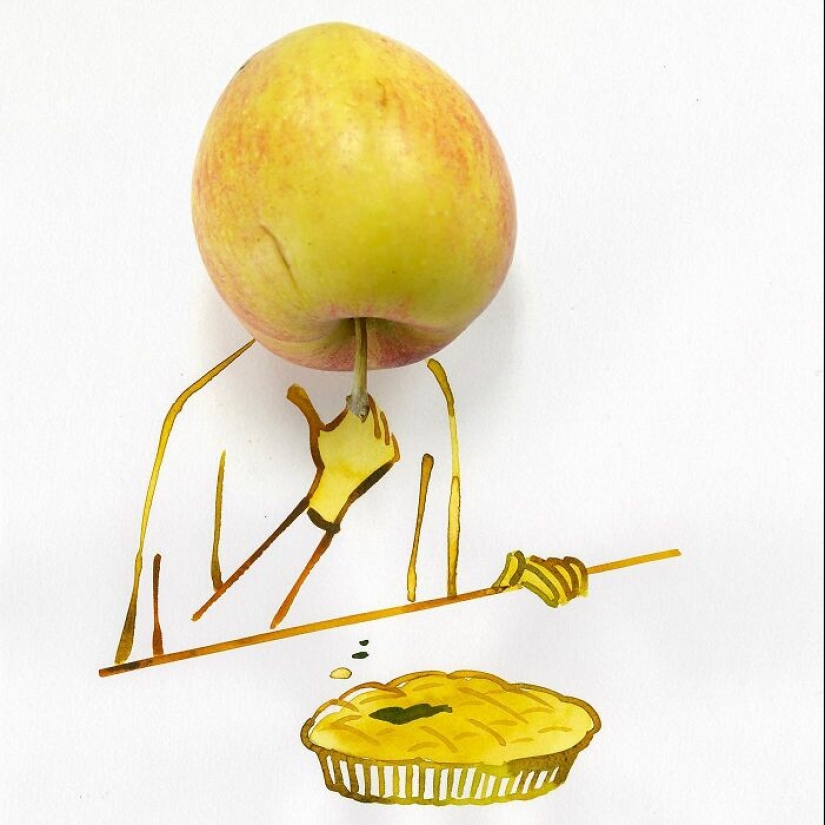 12 Captivating And Humorous Illustrations Created From Everyday Items By Christoph Niemann