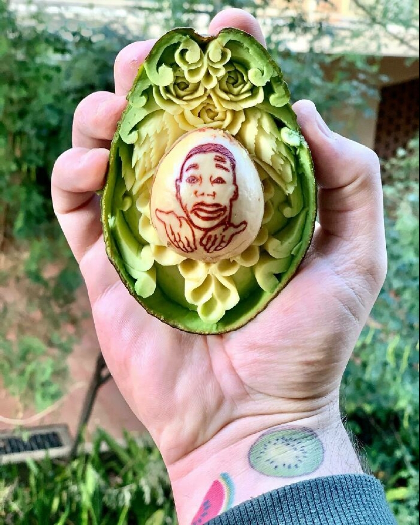 12 Mesmerizing Food Carvings By World Champion Daniele Barresi